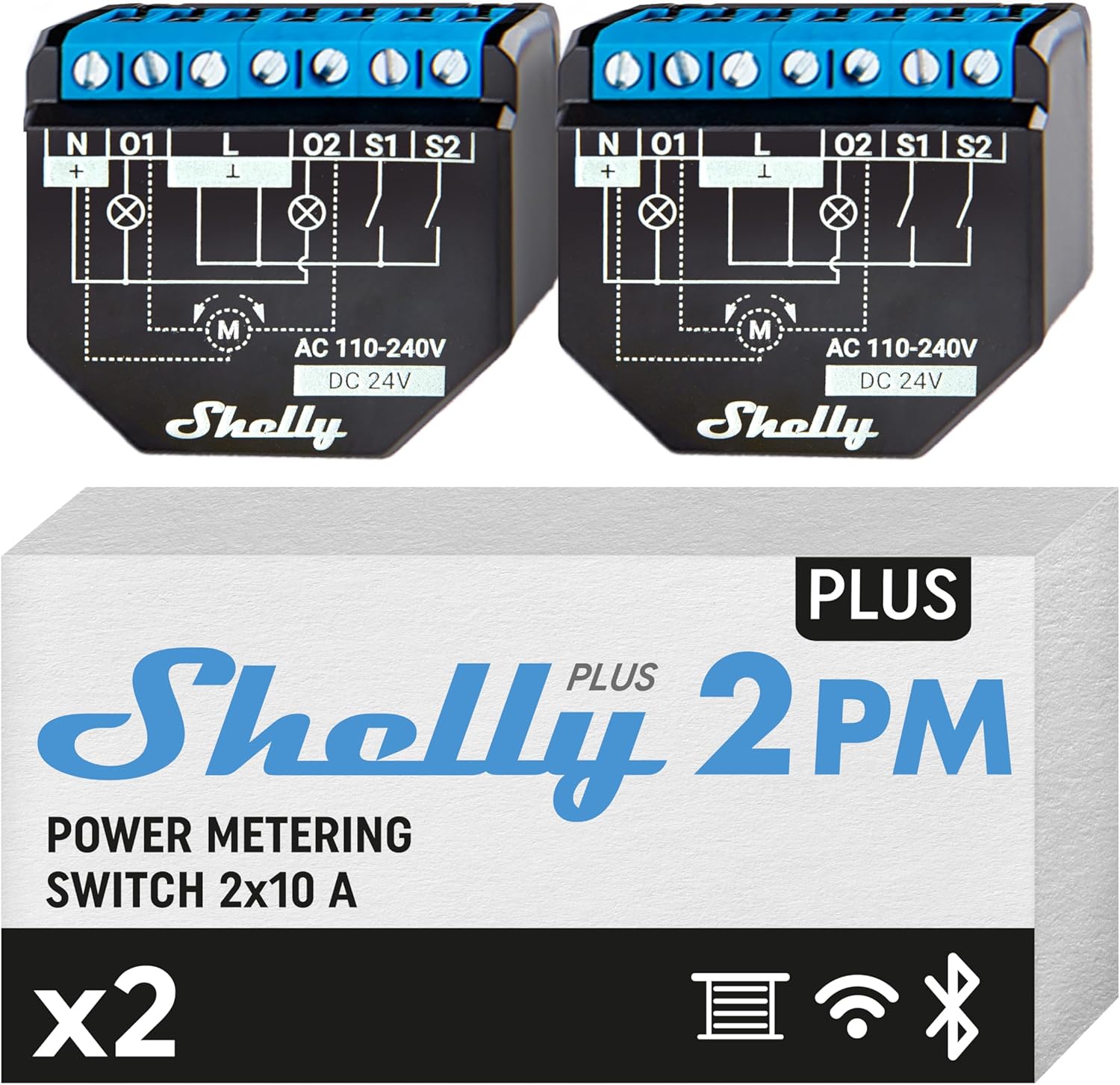 Shelly Plus 1 — Smart Wi-Fi relay